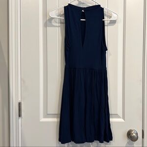 Forever 21 Navy Midi Dress